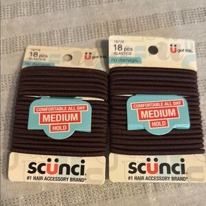 Scunci Brown Hair Accessories Classic Style